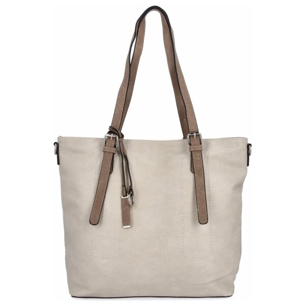 Dámská kabelka shopper bag Hernan béžová HB0213-1 64155729