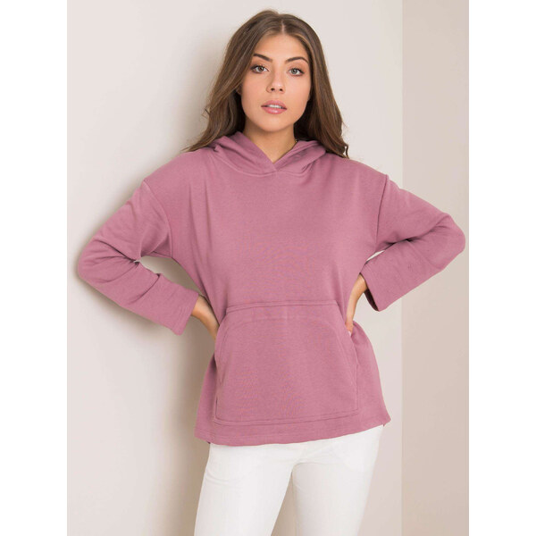 BASIC Svetlo fialová dámska mikina RV-BL-5801.03X-light purple 19048215