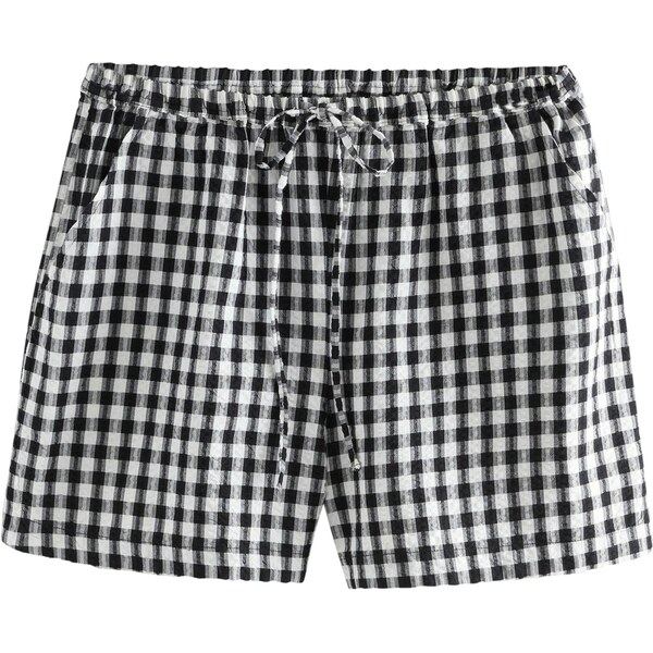 Next Nohavice sivá / čierna / biela 65880071