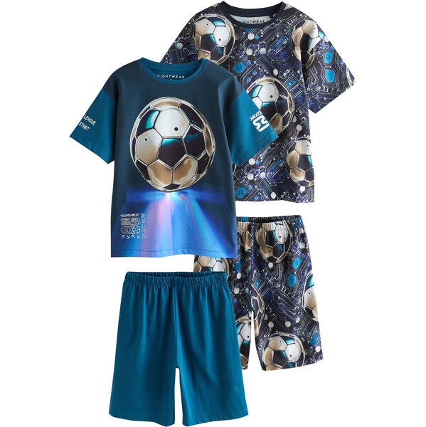 Next Pyžamo námornícka modrá / kráľovská modrá / tmavomodrá / 64167102