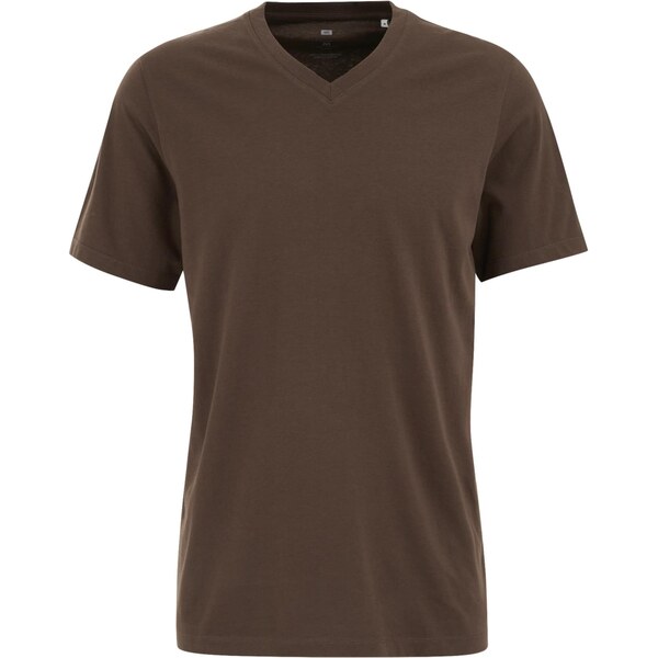 WE Fashion Tričko tmavohnedá 64266631