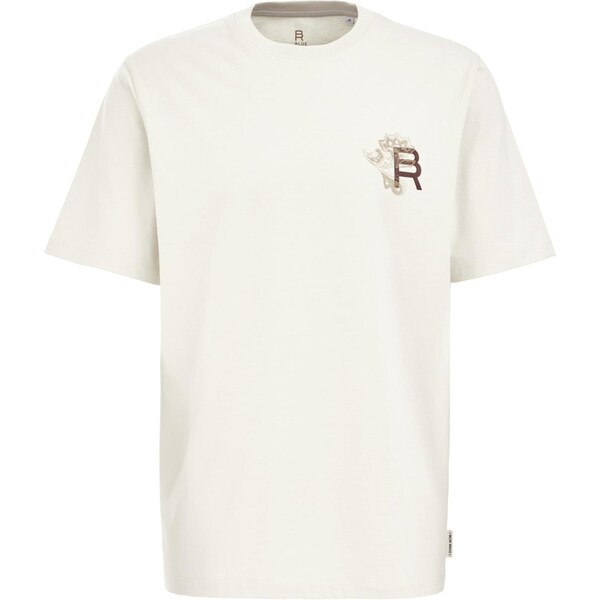 WE Fashion Tričko béžová / sivá / čierna 64266652