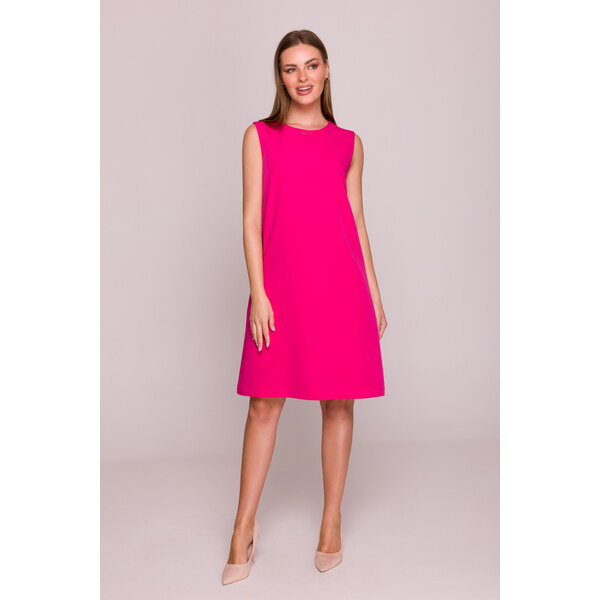 Stylove Dámske šaty bez rukávov | pink S408 64170478