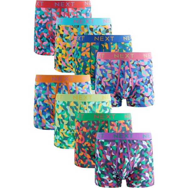 Next Boxerky modrá / nebesky modrá / zelená / svetlozelená / fialová / 64174035