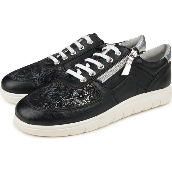 Vlnka Dámske kožené tenisky na hallux Etela čierna veľkosti obuvi - 65798919