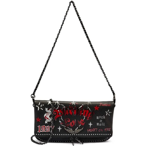 Zadig&Voltaire Kožená listová kabelka ROCK 64170798