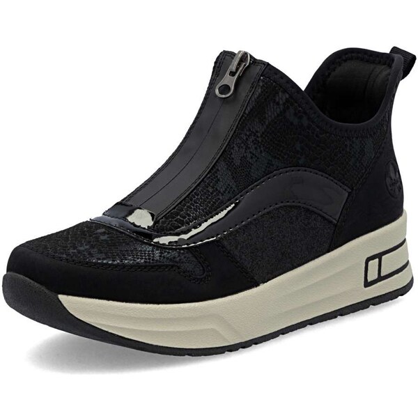 Dámska členková obuv RIEKER N8151-00 čierna W5 64174963