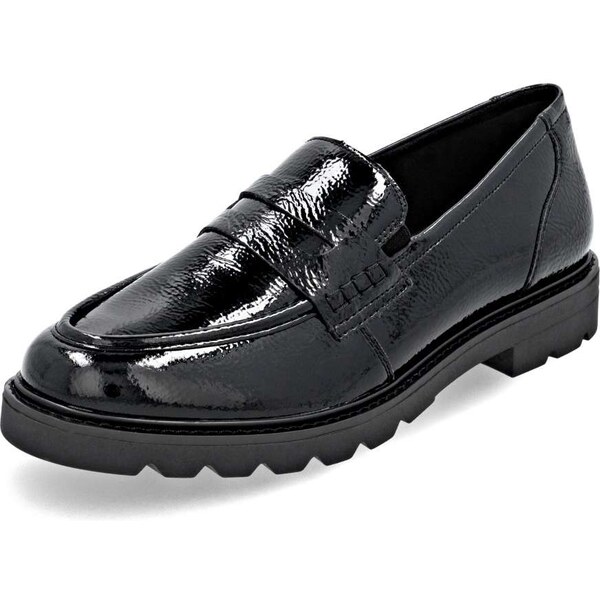 RIEKER Dámske mokasíny REMONTE D2Q00-02 čierna W5 64174966