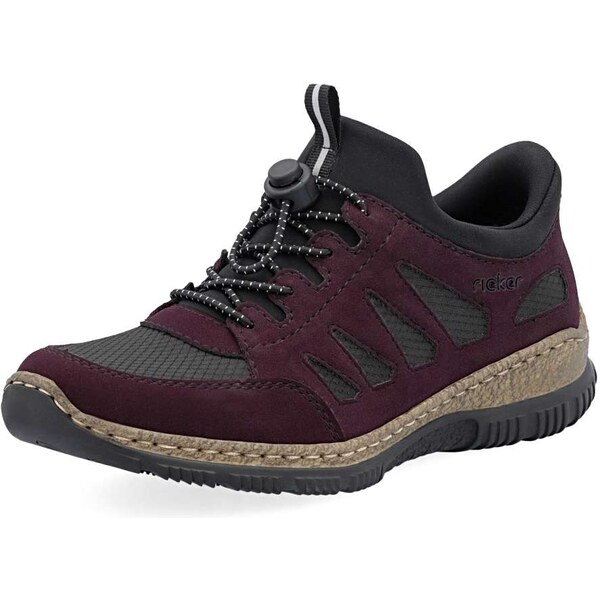 Dámske tenisky RIEKER N32G8-30 fialová W5 64187240