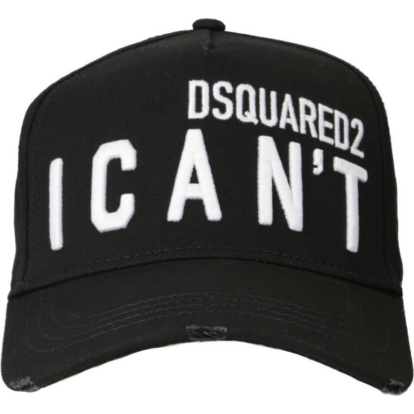 DSQUARED2 Baseball Black šiltovka 64193709