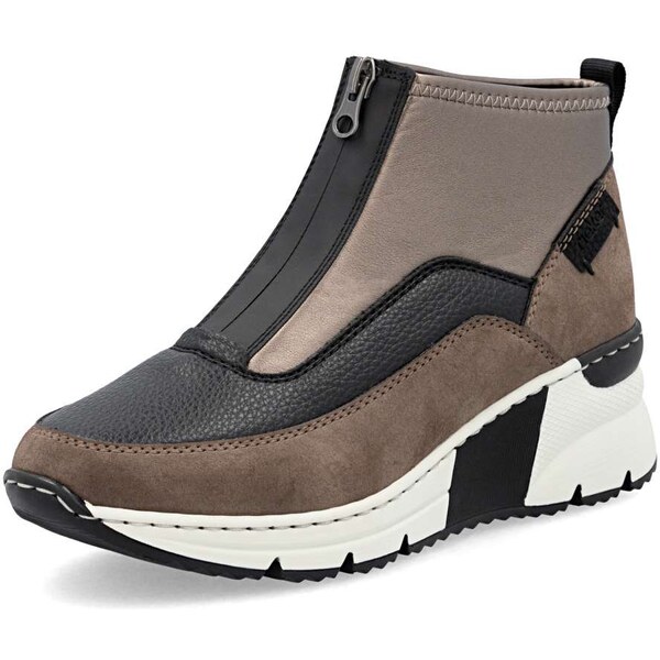 Dámska členková obuv RIEKER N6352-25 hnedá W5 64191825