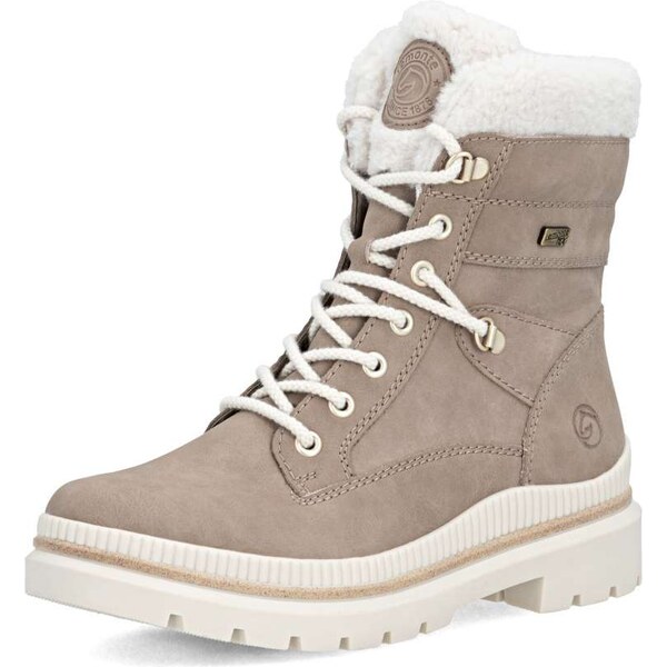 RIEKER Dámska členková obuv REMONTE D0C77-20 béžová W5 64194748