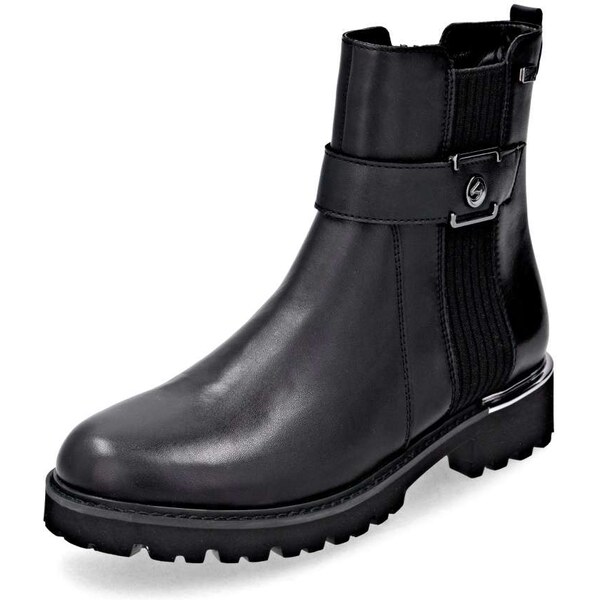 RIEKER Dámska členková obuv REMONTE D8654-00 čierna W5 64194939