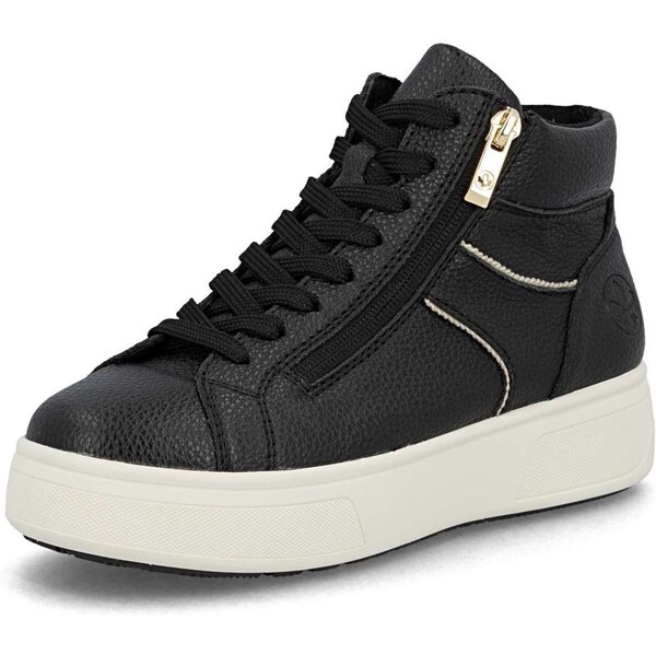 Dámska členková obuv RIEKER M7744-00 čierna W5 64194944