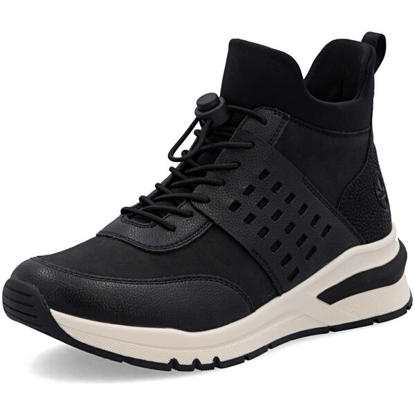 Dámska členková obuv RIEKER M6664-00 čierna W5 64194943