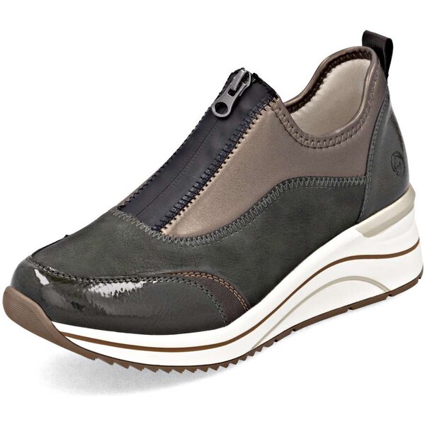 RIEKER Dámske tenisky REMONTE D0T08-54 zelená W5 64194949