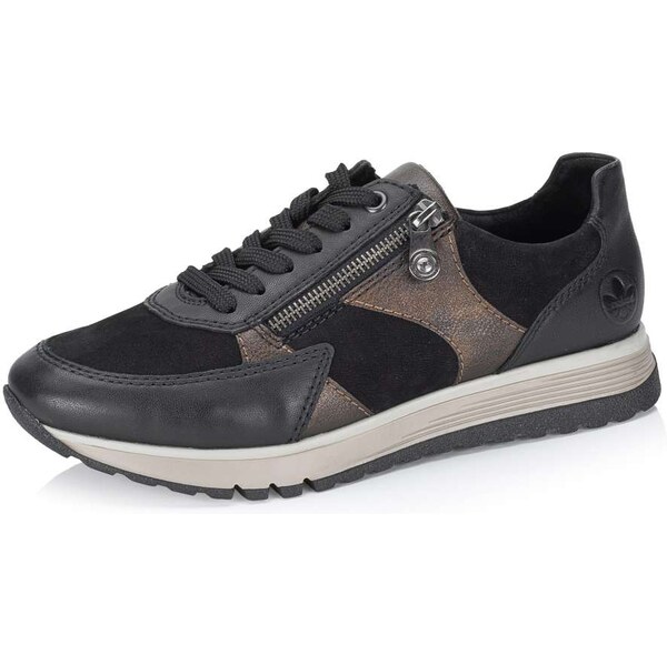 Dámske tenisky RIEKER 49010-00 čierna W5 64194955