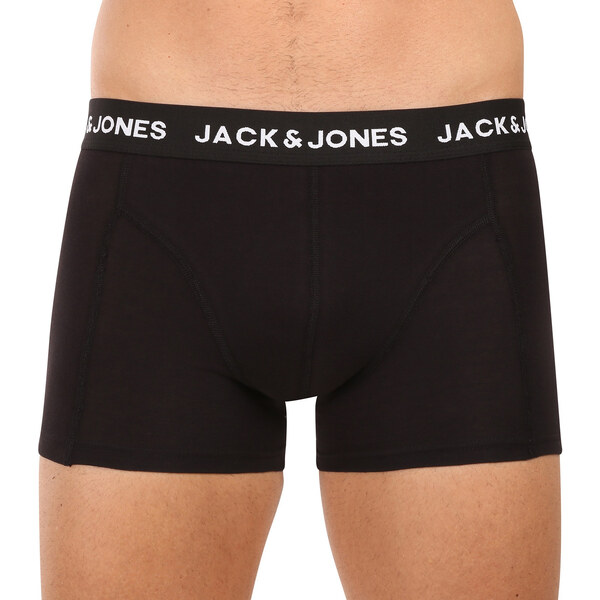 3PACK pánske boxerky Jack and Jones čierne (12171944) 61778582