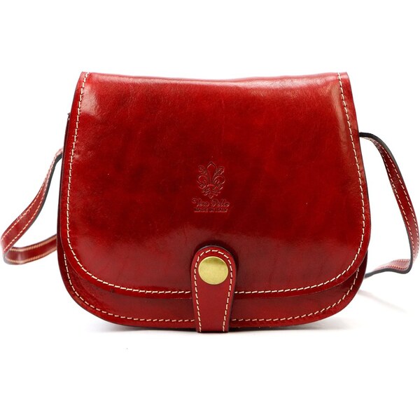 Florence Kožená kabelka Florence Irma červená 64196551