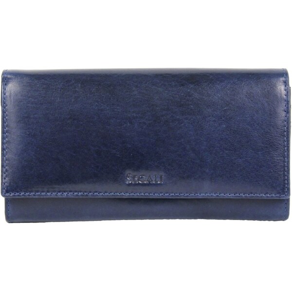 SEGALI Dámska kožená peňaženka SG-228 modrá 2 46835414