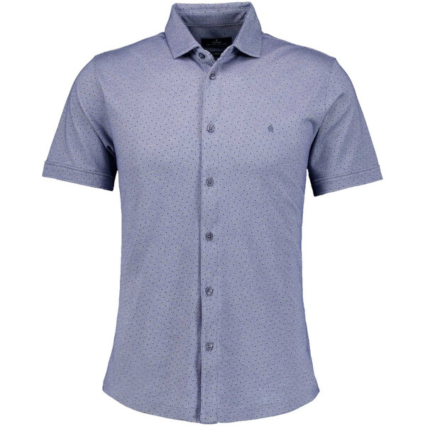 Pánska sivomodrá jersey softknit košeľa RAGMAN regular fit 64197082