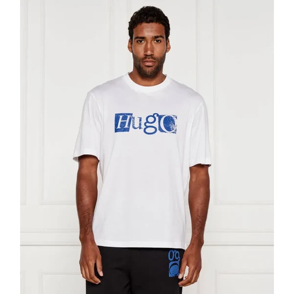 Hugo Blue Tričko Nugix | Loose fit 64197471