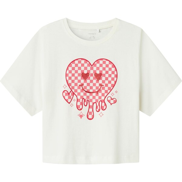 NAME IT Tričko NKFKAREN ružová / svetloružová / biela 64201534