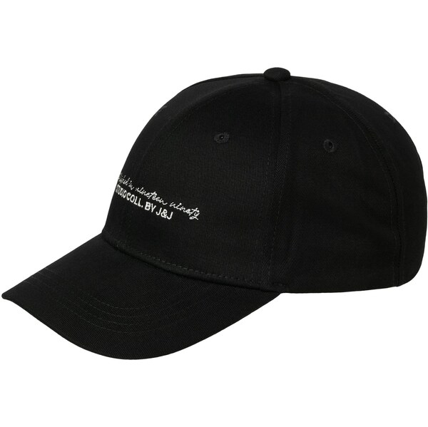 JACK & JONES Čiapka JACBASE RIKKIE čierna / biela 64201551