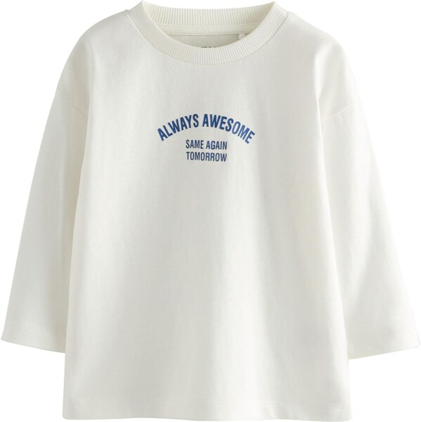 Next Tričko tmavomodrá / biela 64488323