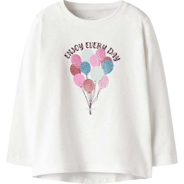 NAME IT Tričko NMFVIX námornícka modrá / pitaya / svetloružová / biela 64201724