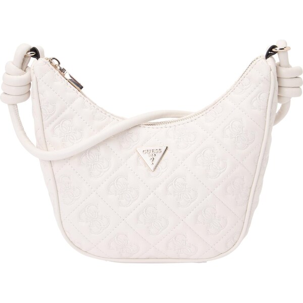 GUESS Kabelka na rameno ADELASIA TOP ZIP SHOULDER BAG biela 64201763