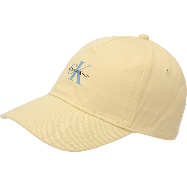 Calvin Klein Čiapka svetložltá / čadičová / čierna 64201958