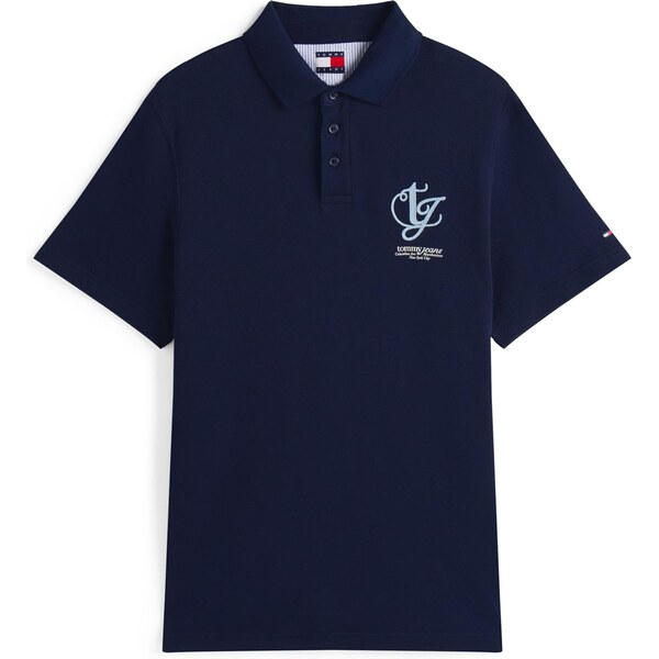 Tommy Jeans Tričko farba ťavej srsti / námornícka modrá / svetlomodrá 64201986