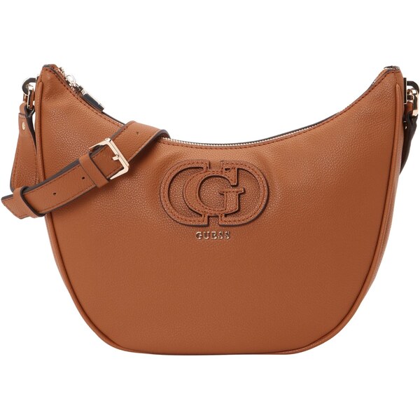 GUESS Kabelka na rameno CALEBRA HOBO SHOULDER BAG koňaková 64202120
