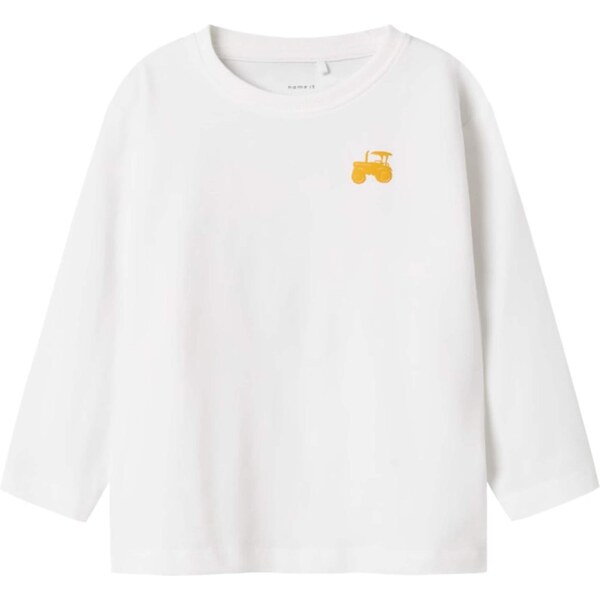 NAME IT Tričko NMMLONNIE žltá / čierna / biela 64201478