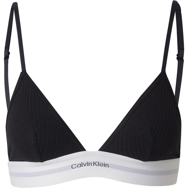 Calvin Klein Underwear Podprsenka svetlosivá / čierna / biela 64882523