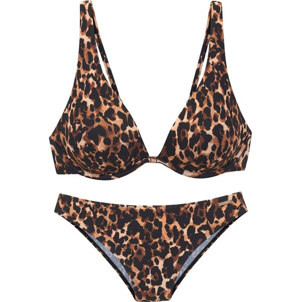 Bruno Banani Bikiny svetlobéžová / hnedá / čierna 64563865