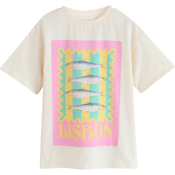 Next Tričko svetložltá / tmavožltá / mätová / ružová 64513015