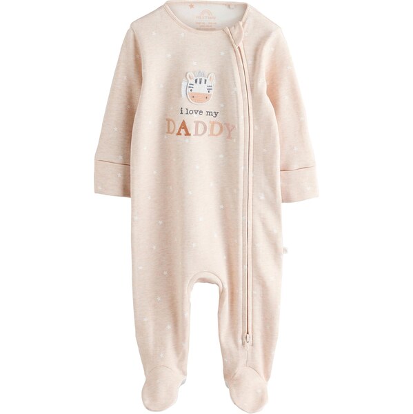 Next Pyžamo I Love My Mummy béžová / tmavosivá / rosé / biela 64500799