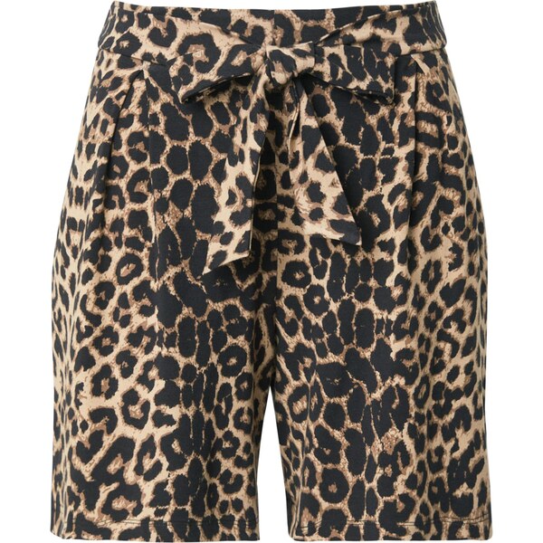 ABOUT YOU Nohavice Lilith piesková / hnedá / čierna 65882010