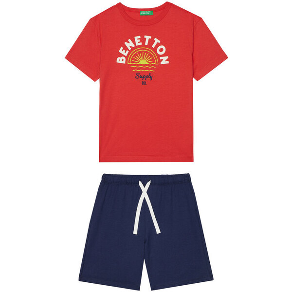 Súprava Tričko a šortky United Colors Of Benetton 64126442