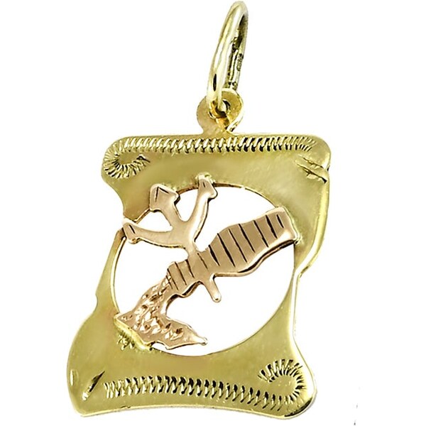 Zlatý prívesok Glare 603 64203205