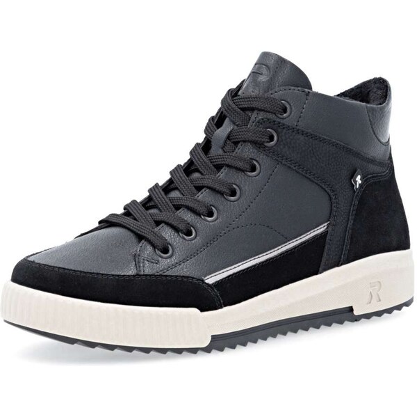 Dámska členková obuv RIEKER W0171-00 čierna W5 64203399