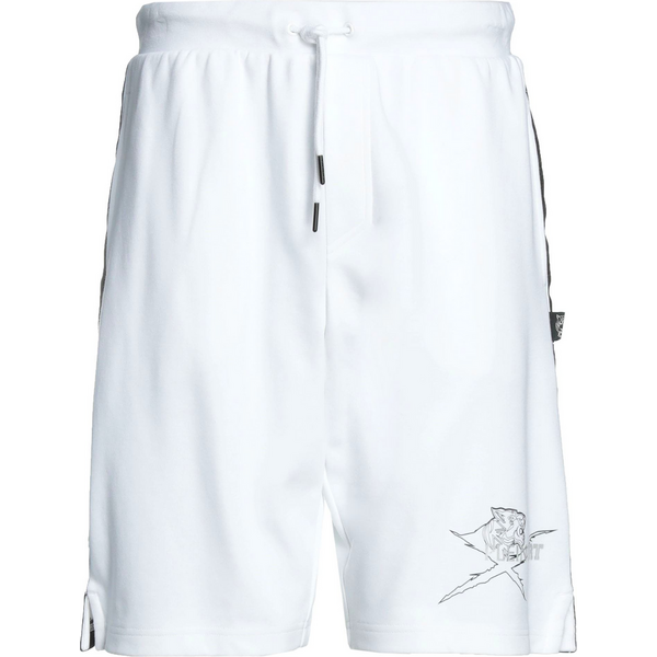 PLEIN SPORT Logo White kraťasy 64203891