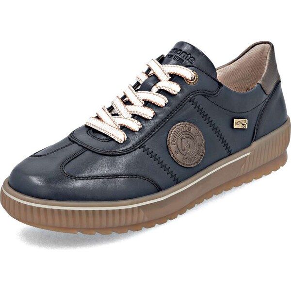 RIEKER Dámske tenisky REMONTE D0702-14 modrá W5 64204097