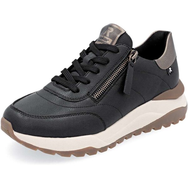 Dámske tenisky RIEKER W2505-00 čierna W5 64204105