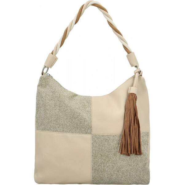 Coveri World Dámska kabelka na rameno béžová - Coveri Delfina béžová 64225373