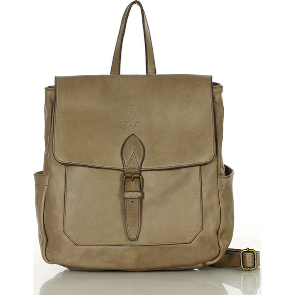 MARCO MAZZINI Béžový batoh s vreckami (v224c) 47928527