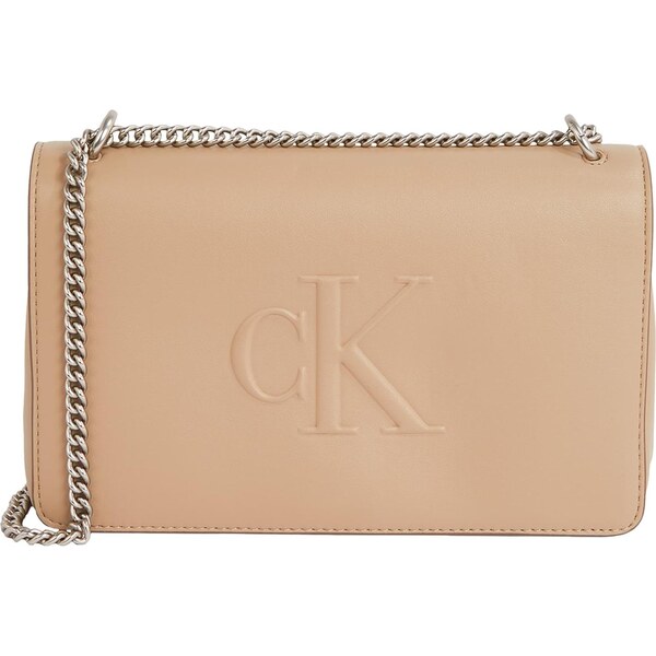 Calvin Klein Taška cez rameno sivobéžová 62385511