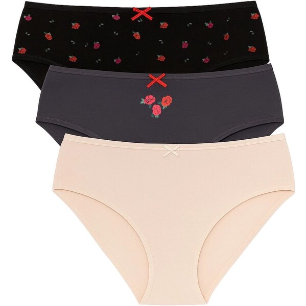 LAMA Dámske nohavičky 3 pack 122BI 61 plus 64211701